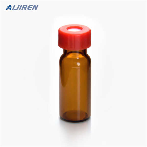 sample storage crimp neck vial aluminum crimp cap and septa